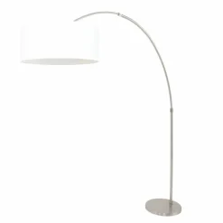 Lampes En Tissu-Luminaires Steinhauer Lampadaire Steinhauer Gramineus Acier inoxydable, 1 lumière