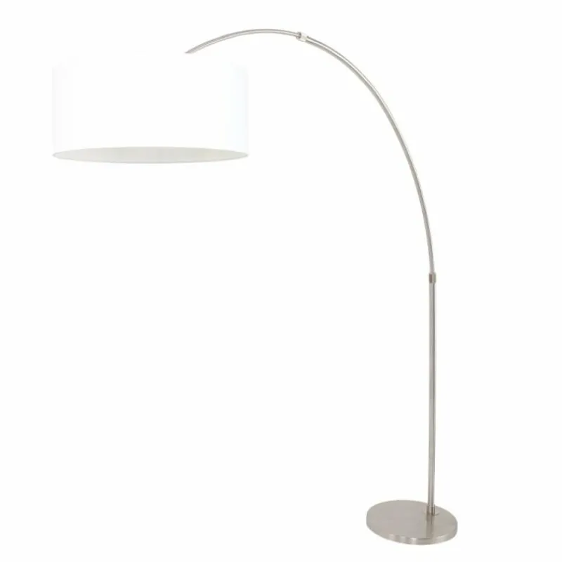 Lampes En Tissu-Luminaires Steinhauer Lampadaire Steinhauer Gramineus Acier inoxydable, 1 lumière