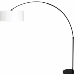 Lampes En Tissu-Luminaires Steinhauer Lampadaire Steinhauer Lilac Noir, 1 lumière