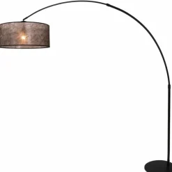 Luminaires Steinhauer Lampadaire Steinhauer Lilac Noir, 1 lumière* Lampadaires Et Lampes Sur Pied