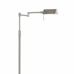 Luminaires Steinhauer Lampadaire Steinhauer Mexlite LED Acier inoxydable, 1 lumière* Lampadaires Et Lampes Sur Pied