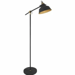 Luminaires Steinhauer Lampadaire Steinhauer Mexlite Noir, 1 lumière* Lampadaires Et Lampes Sur Pied