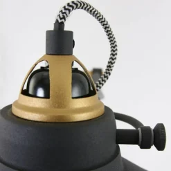 Luminaires Steinhauer Lampadaire Steinhauer Mexlite Noir, 1 lumière* Lampadaires Et Lampes Sur Pied