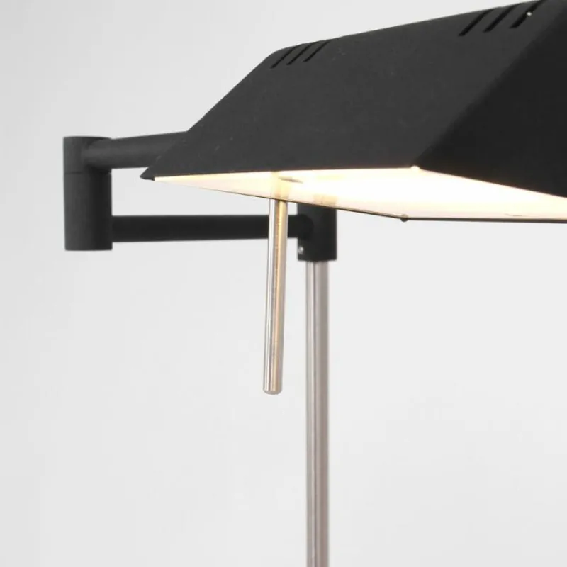 Luminaires Steinhauer Lampadaire Steinhauer Mexlite LED Noir, 1 lumière* Éclairage Led