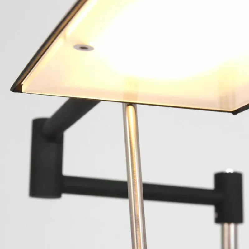 Luminaires Steinhauer Lampadaire Steinhauer Mexlite LED Noir, 1 lumière* Éclairage Led