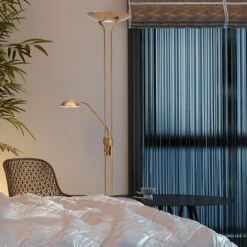 Luminaires Steinhauer Lampadaire Steinhauer Mexlite LED Bronze, 2 lumières* Éclairage Led