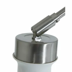 Lampes En Tissu-Luminaires Steinhauer Lampadaire Steinhauer Prestige Chic Acier brossé, 1 lumière