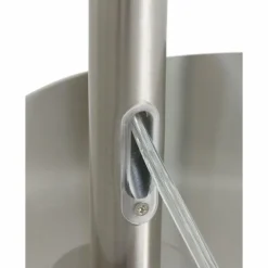 Lampes En Tissu-Luminaires Steinhauer Lampadaire Steinhauer Prestige Chic Acier brossé, 1 lumière