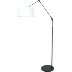 Lampes En Tissu-Luminaires Steinhauer Lampadaire Steinhauer Prestige Chic Noir, 1 lumière