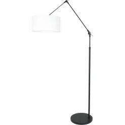 Lampes En Tissu-Luminaires Steinhauer Lampadaire Steinhauer Prestige Chic Noir, 1 lumière