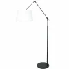 Lampes En Tissu-Luminaires Steinhauer Lampadaire Steinhauer Prestige Chic Noir, 1 lumière