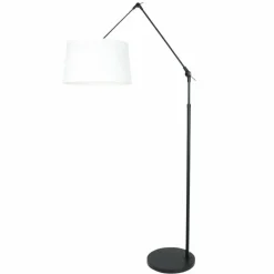 Lampes En Tissu-Luminaires Steinhauer Lampadaire Steinhauer Prestige Chic Noir, 1 lumière