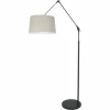 Lampes En Tissu-Luminaires Steinhauer Lampadaire Steinhauer Prestige Chic Noir, 1 lumière