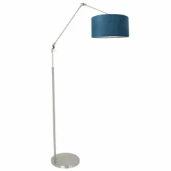Lampes En Tissu-Luminaires Steinhauer Lampadaire Steinhauer Prestige Chic Acier inoxydable, 1 lumière
