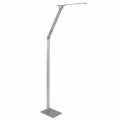 Luminaires Steinhauer Lampadaire Steinhauer Serenade LED Acier inoxydable, Blanc, 1 lumière* Éclairage Led