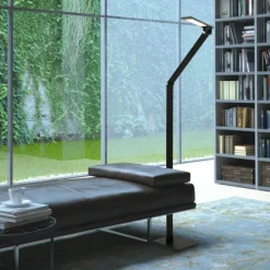 Luminaires Steinhauer Lampadaire Steinhauer Serenade LED Noir, Blanc, 1 lumière* Éclairage Led