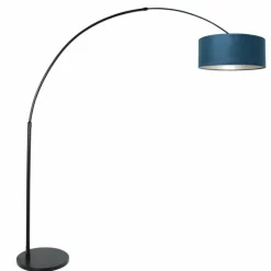 Lampes En Tissu-Luminaires Steinhauer Lampadaire Steinhauer Sparkled Light Noir, 1 lumière