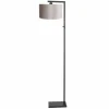 Lampes En Tissu-Luminaires Steinhauer Lampadaire Steinhauer Stang Noir, 1 lumière