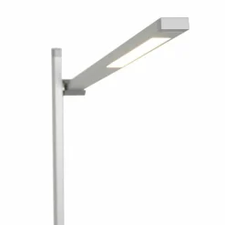 Luminaires Steinhauer Lampadaire Steinhauer Stekk LED Acier inoxydable, Blanc, 1 lumière* Lampadaires Et Lampes Sur Pied