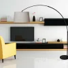 Luminaires Steinhauer Lampadaire Steinhauer Stresa Noir, 1 lumière* Lampadaires Et Lampes Sur Pied