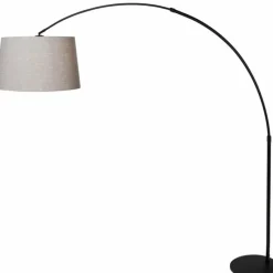 Luminaires Steinhauer Lampadaire Steinhauer Stresa Noir, 1 lumière* Lampadaires Et Lampes Sur Pied
