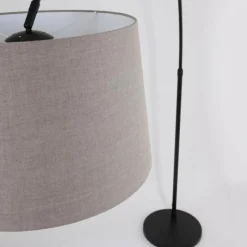 Luminaires Steinhauer Lampadaire Steinhauer Stresa Noir, 1 lumière* Lampadaires Et Lampes Sur Pied