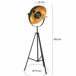 Luminaires Steinhauer Lampadaire Steinhauer Sunflower, 1 lumière* Lampadaires Et Lampes Sur Pied