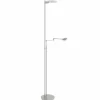 Luminaires Steinhauer Lampadaire Steinhauer Turound LED Acier inoxydable, 2 lumières* Éclairage Led