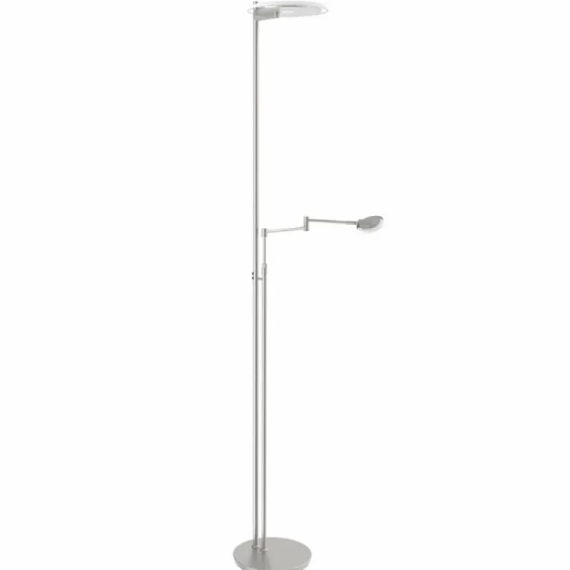 Luminaires Steinhauer Lampadaire Steinhauer Turound LED Acier inoxydable, 2 lumières* Éclairage Led