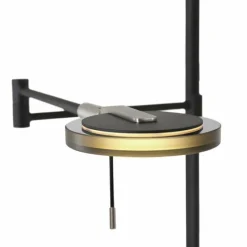 Luminaires Steinhauer Lampadaire Steinhauer Turound LED Noir, 2 lumières* Éclairage Led