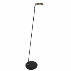 Suspension Verre Fumé-Luminaires Steinhauer Lampadaire Steinhauer Turound LED Noir, 1 lumière