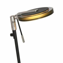 Suspension Verre Fumé-Luminaires Steinhauer Lampadaire Steinhauer Turound LED Noir, 1 lumière