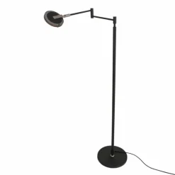 Suspension Verre Fumé-Luminaires Steinhauer Lampadaire Steinhauer Turound LED Noir, 1 lumière