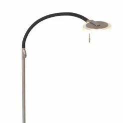 Luminaires Steinhauer Lampadaire Steinhauer Turound LED Acier brossé, 1 lumière