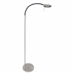 Suspension Verre Fumé-Luminaires Steinhauer Lampadaire Steinhauer Turound LED Acier brossé, 1 lumière