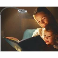 Suspension Verre Fumé-Luminaires Steinhauer Lampadaire Steinhauer Turound LED Acier brossé, 1 lumière