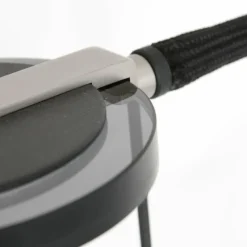 Suspension Verre Fumé-Luminaires Steinhauer Lampadaire Steinhauer Turound LED Noir, 1 lumière