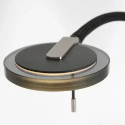 Suspension Verre Fumé-Luminaires Steinhauer Lampadaire Steinhauer Turound LED Noir, 1 lumière