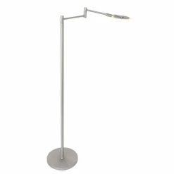 Luminaires Steinhauer Lampadaire Steinhauer Turound LED Acier brossé, 1 lumière