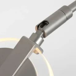 Luminaires Steinhauer Lampadaire Steinhauer Turound LED Acier brossé, 1 lumière