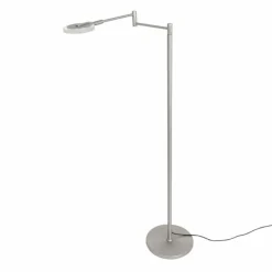 Luminaires Steinhauer Lampadaire Steinhauer Turound LED Acier brossé, 1 lumière