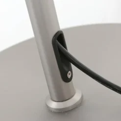 Suspension Verre Fumé-Luminaires Steinhauer Lampadaire Steinhauer Turound LED Acier brossé, 1 lumière