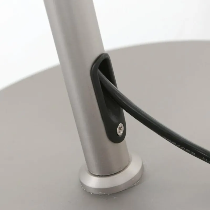 Suspension Verre Fumé-Luminaires Steinhauer Lampadaire Steinhauer Turound LED Acier brossé, 1 lumière