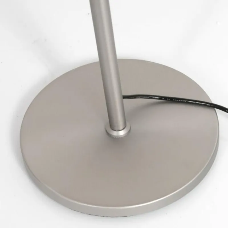 Suspension Verre Fumé-Luminaires Steinhauer Lampadaire Steinhauer Turound LED Acier brossé, 1 lumière