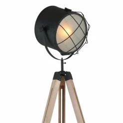 Lampes Industrielles-Luminaires Steinhauer Lampadaire Steinhauer Twaki Noir, 1 lumière