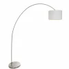 Lampes En Tissu-Luminaires Steinhauer Lampadaire Steinhauer Twaki Acier inoxydable, 1 lumière