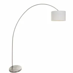 Lampes En Tissu-Luminaires Steinhauer Lampadaire Steinhauer Twaki Acier inoxydable, 1 lumière