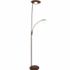 Luminaires Steinhauer Lampadaire Steinhauer Zenith LED Bronze, 2 lumières* Éclairage Led