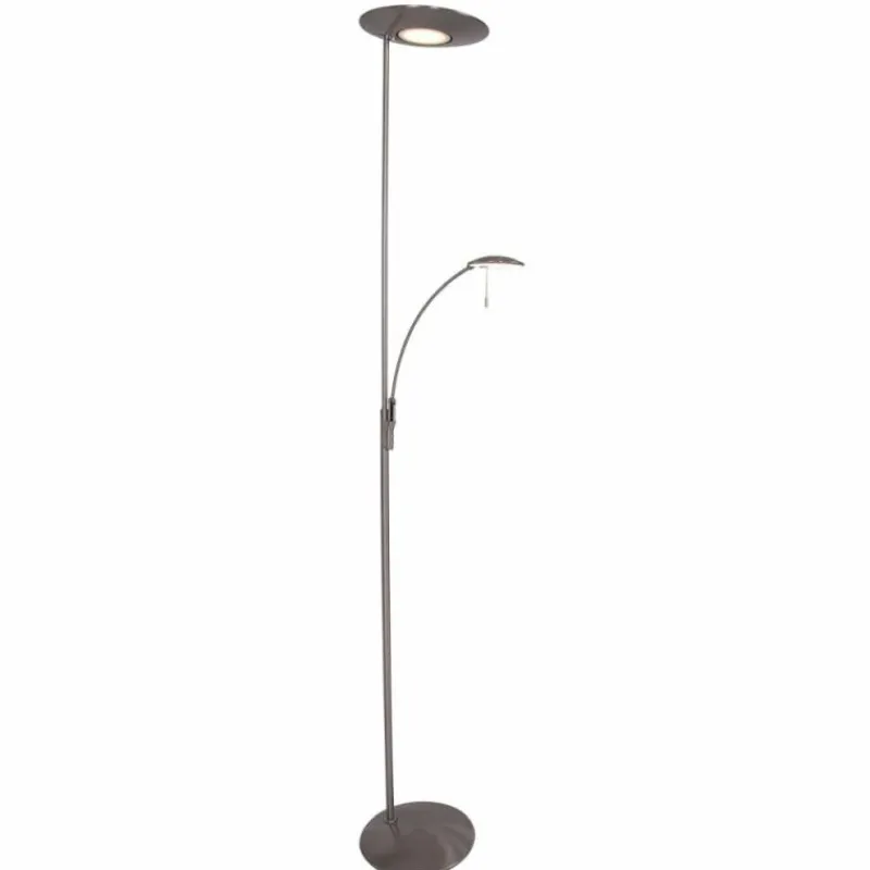 Luminaires Steinhauer Lampadaire Steinhauer Zenith LED Acier inoxydable, 2 lumières* Éclairage Led
