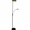 Luminaires Steinhauer Lampadaire Steinhauer Zenith LED Noir, 2 lumières* Lampadaires Et Lampes Sur Pied